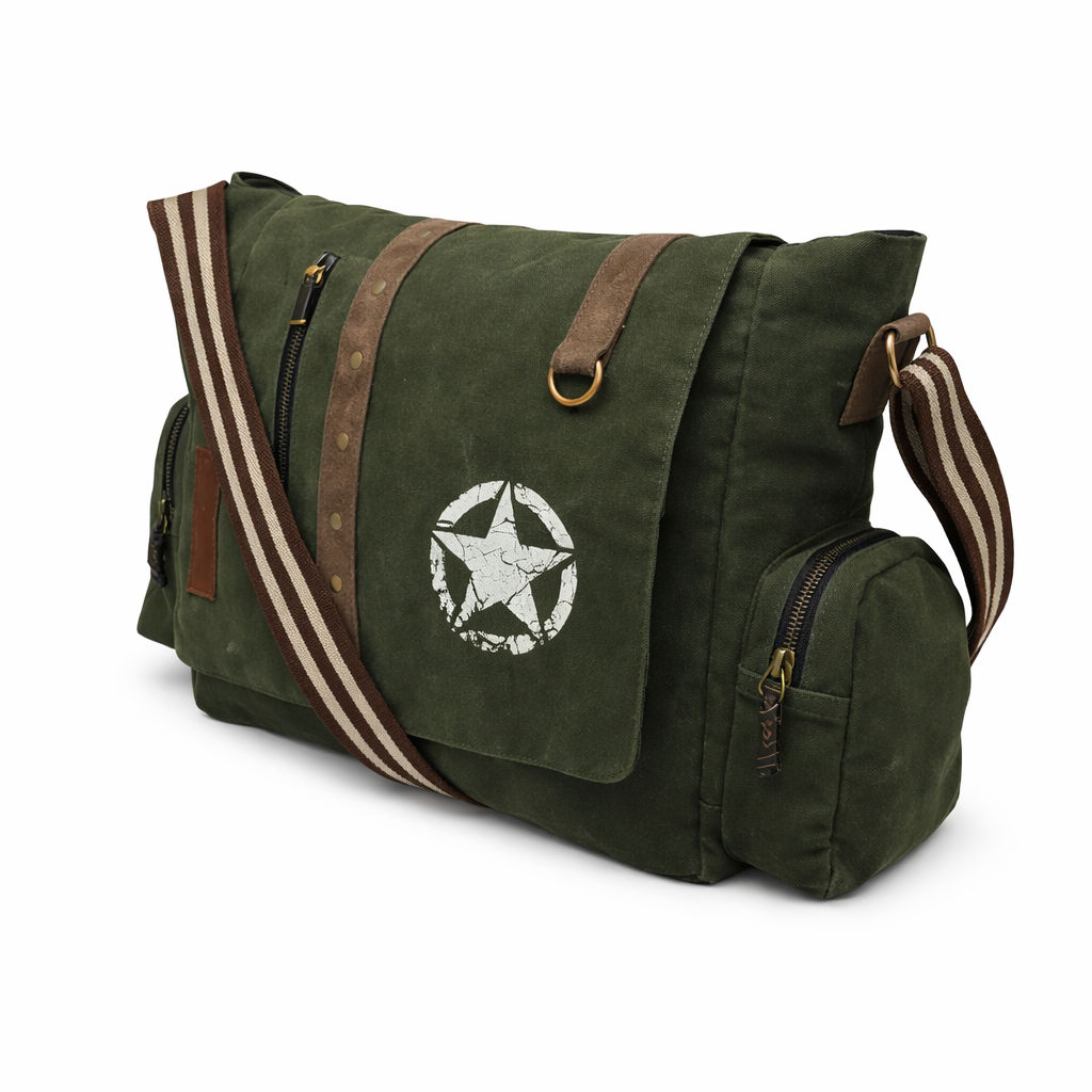 Green Unisex Messenger Bag - Stylish & Eco-Friendly 171